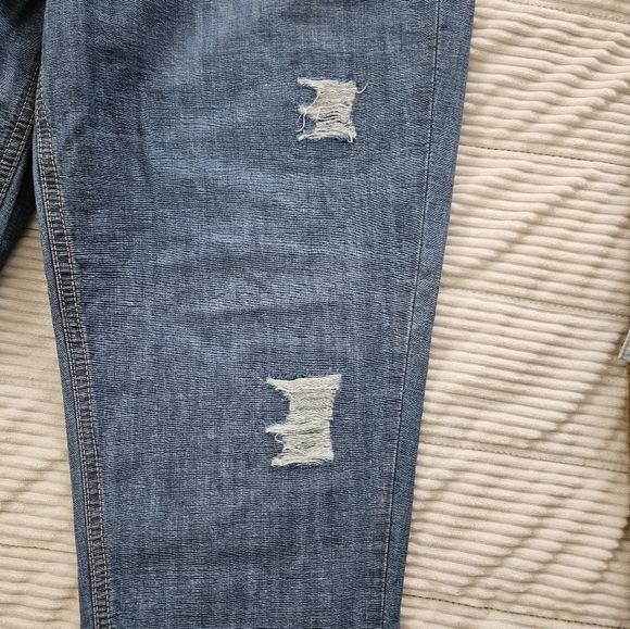 Stylish Blue Big Girls Jeans Jogger Style Size 20 - Picture 3 of 9